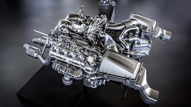 Illustration for article titled Everything You Need To Know About The AMG GT's 510 HP Biturbo V8
